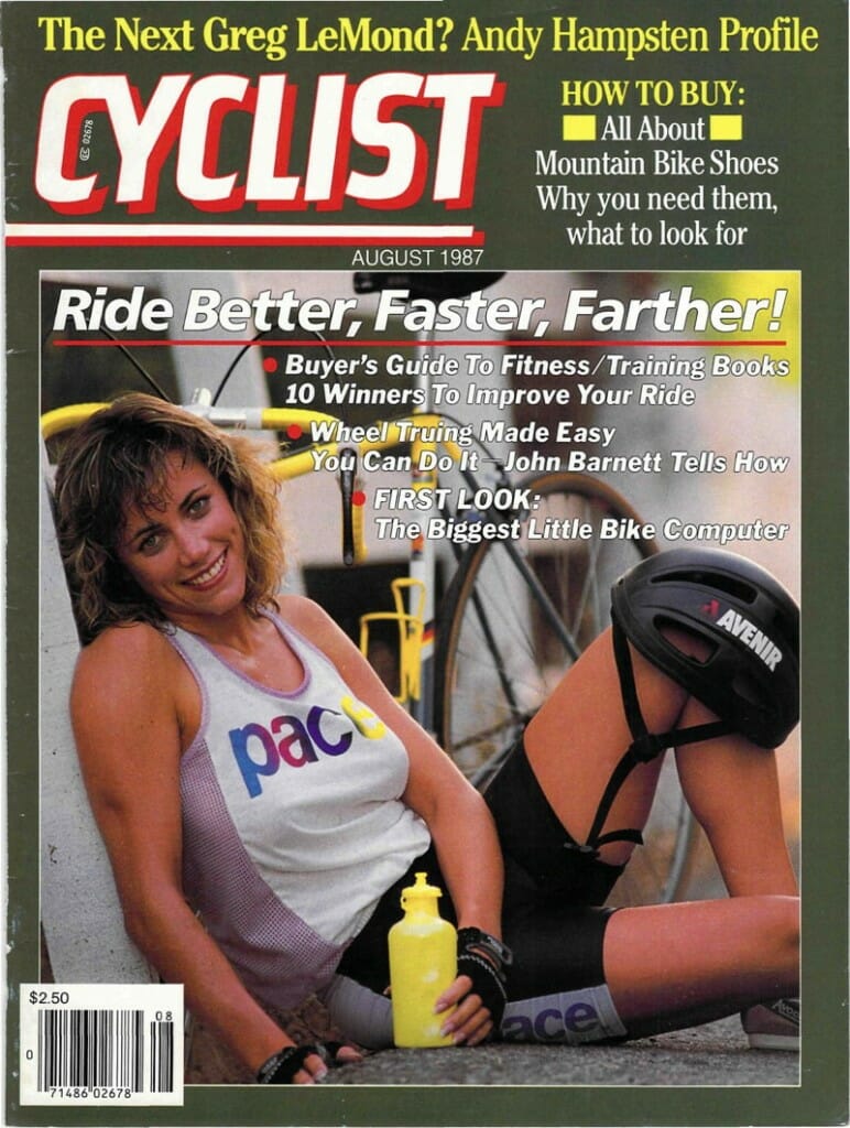 Cyclist Magazine cover, August 1987