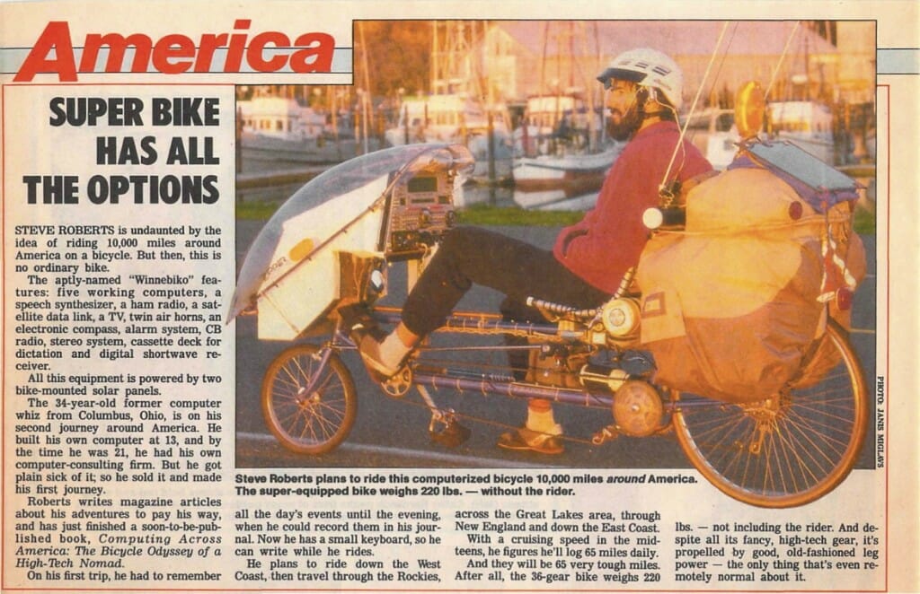 Super Bike Has All the Options - Star, December 1986