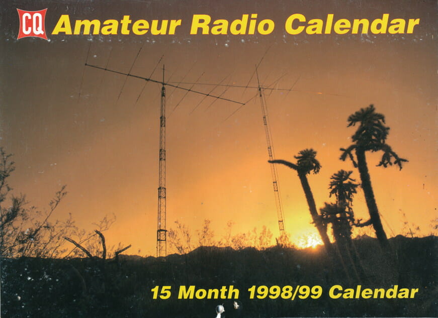 CQ Calendar, 1998 - cover