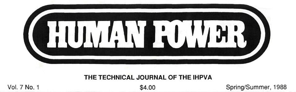 Human Power - IHPVA technical journal logo