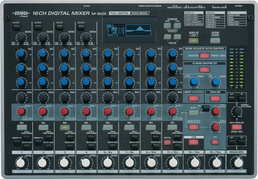 Edirol M-16DX Mixer