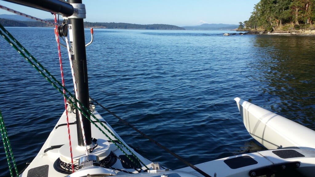 Microship in the San Juan Islands