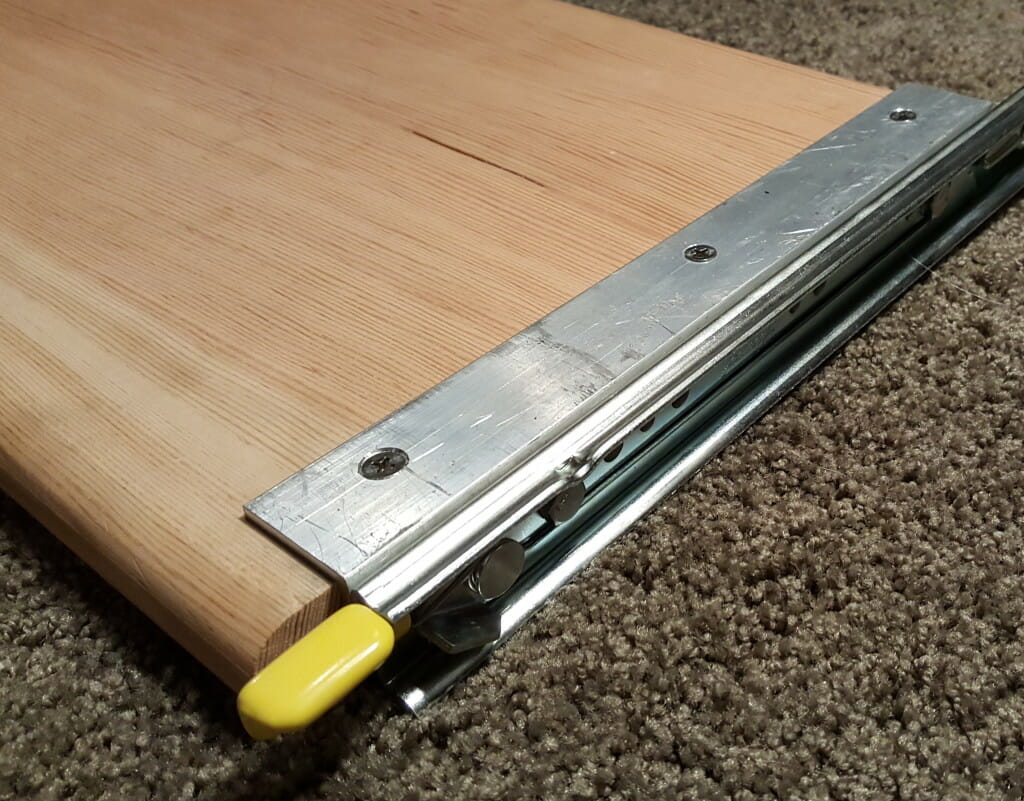 Drawer channel and slide