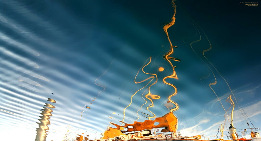 Lightwaves from Datawake