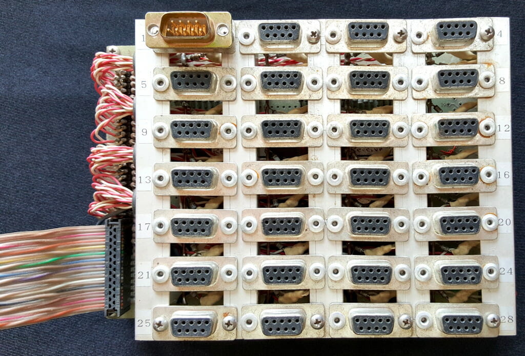 Microship Serial Crossbar