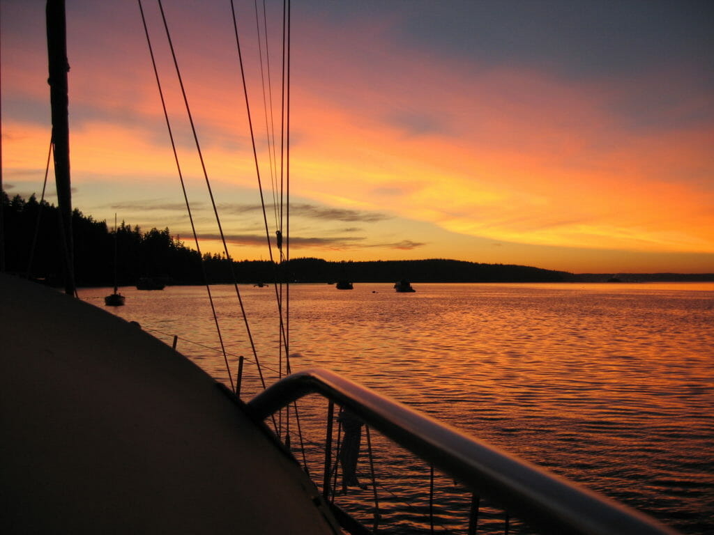 Port Hadlock sunset