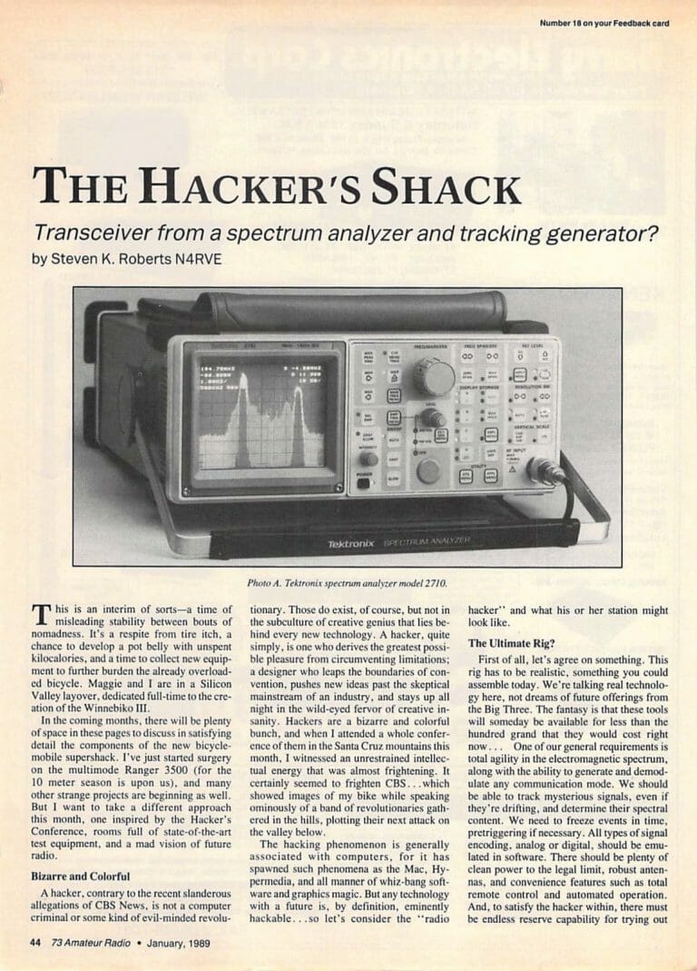 The Hacker's Shack - Nomadic Research Labs