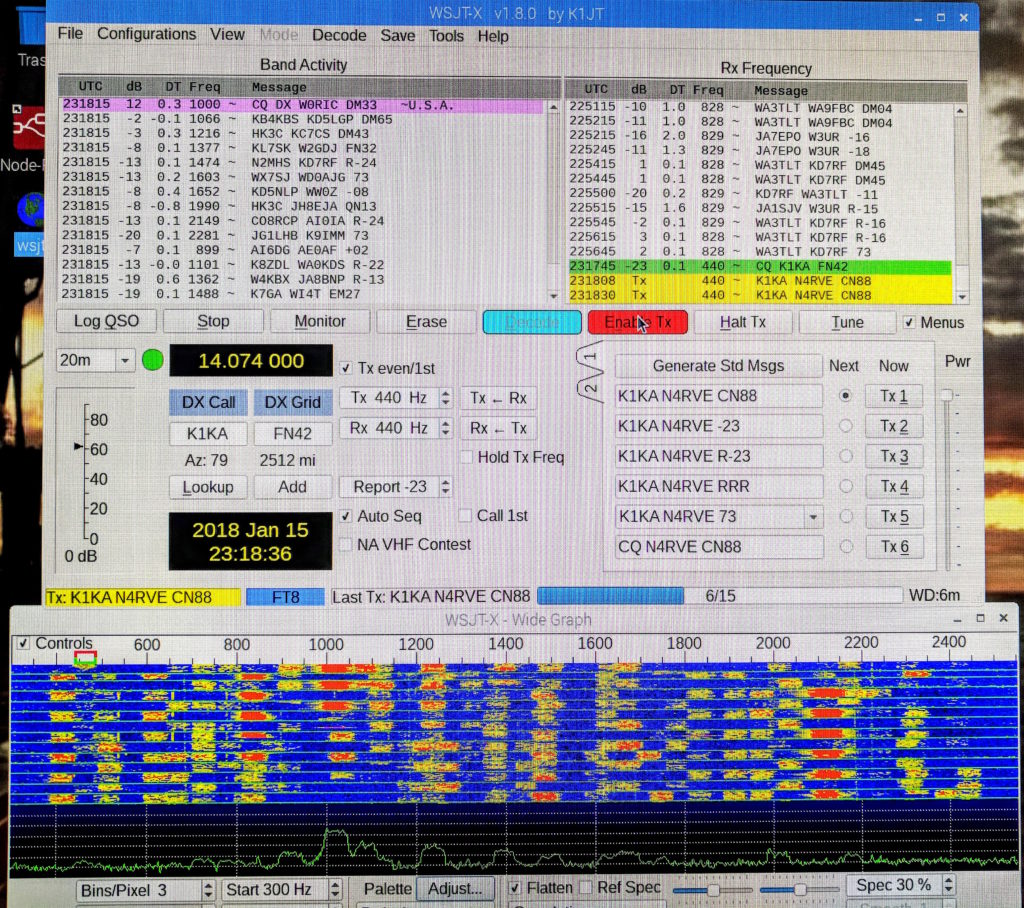 Maritime Mobile FT8 Amateur Radio