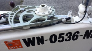 The Microship hydraulic landing-gear controller
