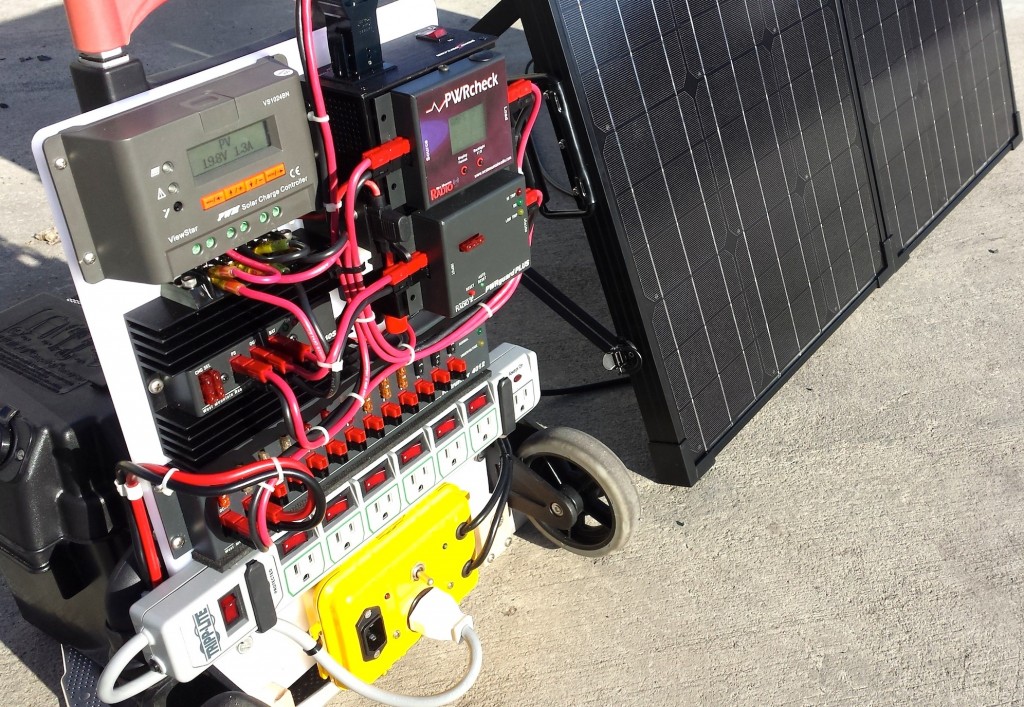 Datawake Power Cart Solar Test